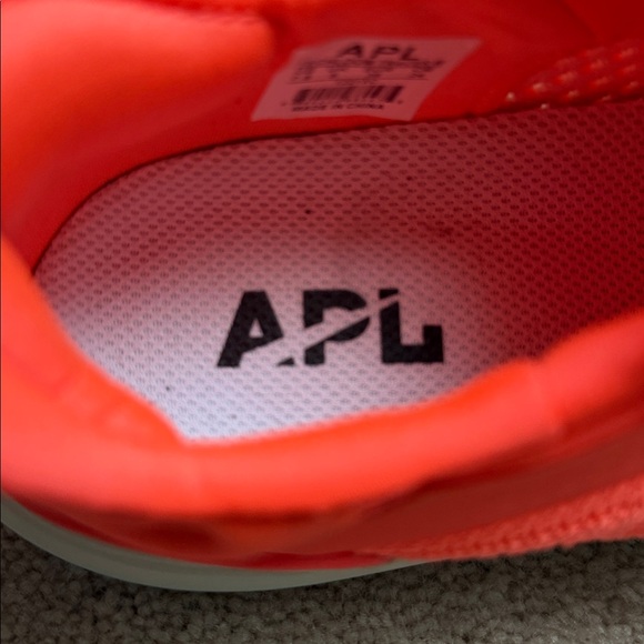 APL TechLoom Tracer Bright Coral Sneakers - Picture 5 of 10